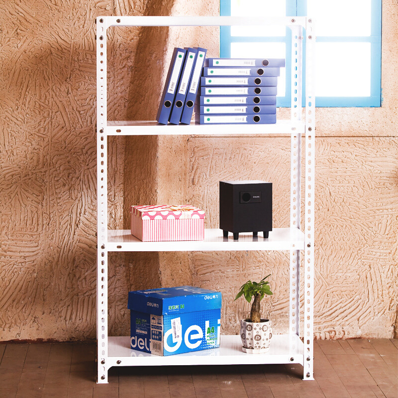 仓库货架仓储库房中型货架展示架角钢家用货架置物架子 120*30*180三层