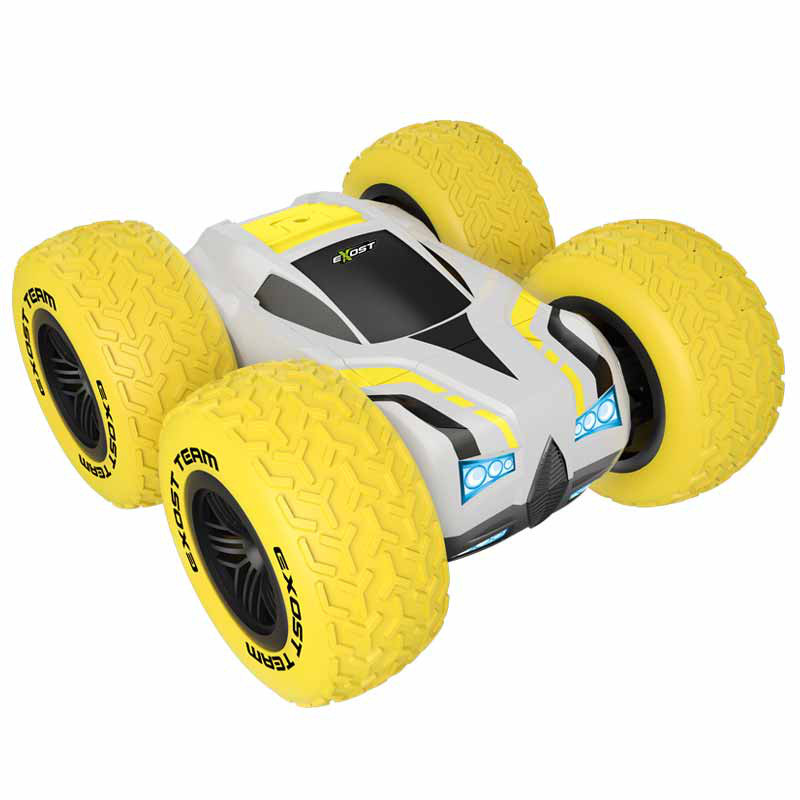 儿童电动遥控超大脚四驱车 高速耐摔双面越野车男孩玩具高清实拍图