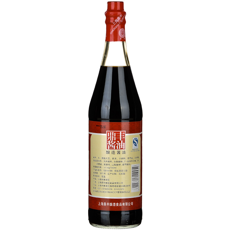 上海鼎丰 宴会酱油640ml高清实拍图