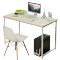 电脑台式桌家用电脑桌现代办公桌学习桌子简约书桌经济型简易桌子 120cm白柳木升级
