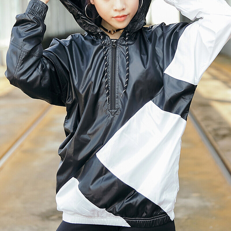 adidas阿迪达斯三叶草EQT女子防风服17秋季新品休闲套衫BP9237 30 默认颜色
