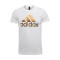 Adidas阿迪达斯 男子运动休闲圆领短袖T恤 CV4507