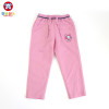 安笛贝乐品牌女童春秋裤子男童纯棉运动裤宝宝儿童休闲长裤中小童粉色针织裤90-130cm 粉色 130#适合身高125-130cm