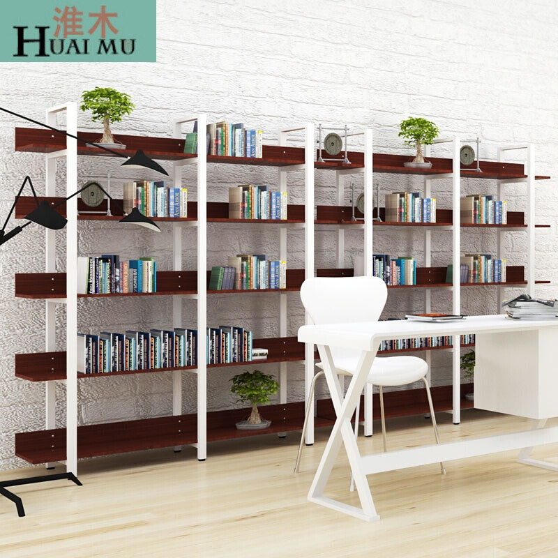 淮木（HUAIMU）货柜展柜仓储货架屏风隔断陈列柜精品展示架饰品化妆品架 五层1.8米2.5厚板3立柱