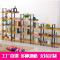 淮木（HUAIMU）货柜展柜仓储货架屏风隔断陈列柜精品展示架饰品化妆品架 五层1.2米16厚板