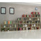 创意书柜学生书架简约现代落地客厅置物架简易组合收纳架 黑色4个