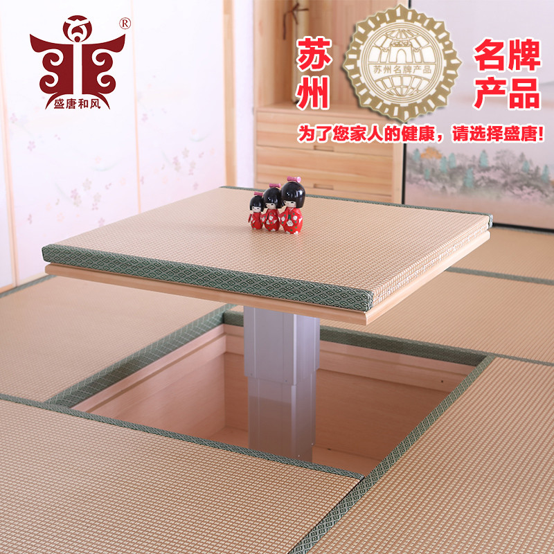 藤席椰棕榻榻米垫定做踏踏米床垫子塌塌米地垫炕垫地台垫_8 40mm厚无纺3E椰棕芯
