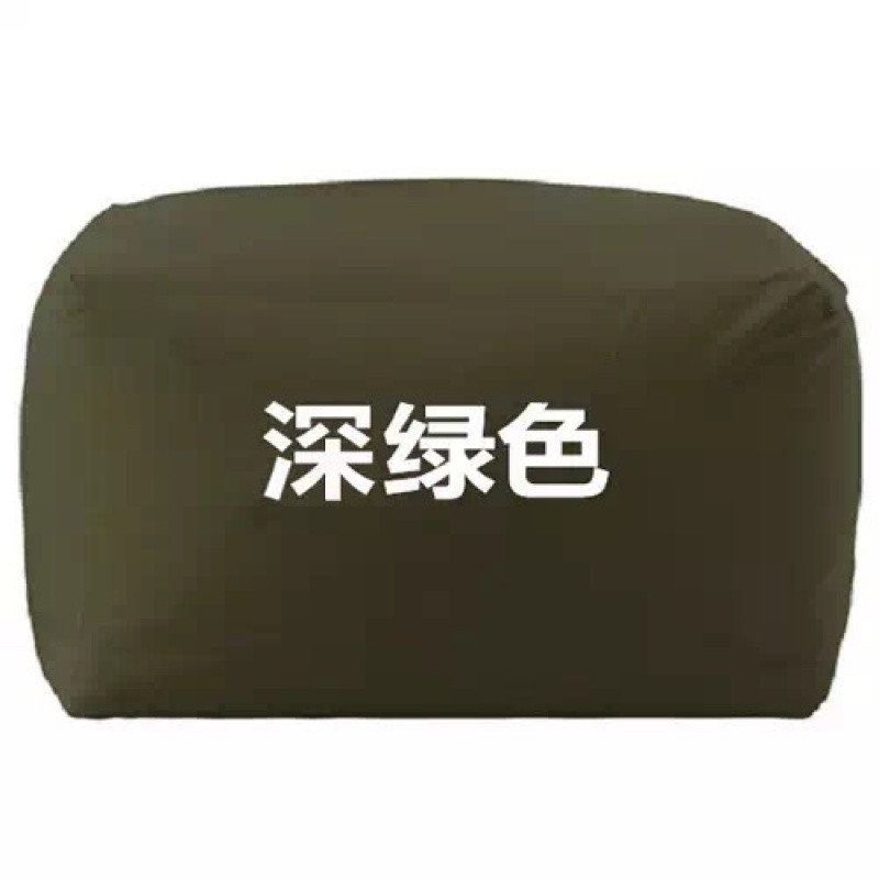 无印日式良品懒人沙发椅原厂豆袋包沙包单人懒骨头沙发包懒人座椅_6 深绿色