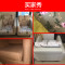 单人沙发布艺现代双人三人沙发酒店咖啡厅网吧美式小沙发椅ZH01壹_7 翠花绿麻布