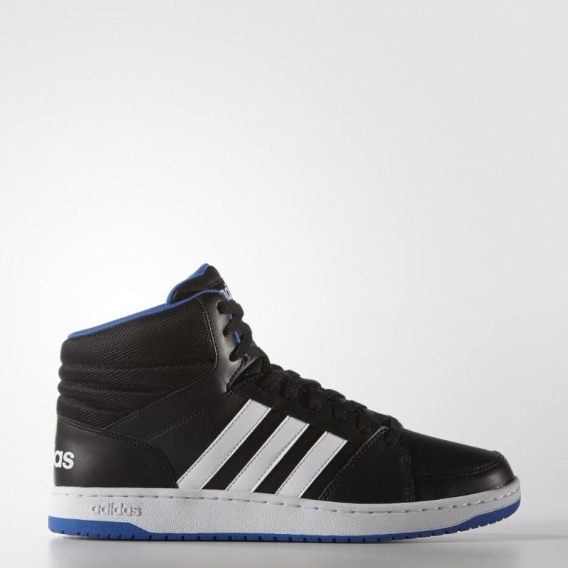 阿迪达斯adidas男子运动休闲舒适耐磨防滑缓震篮球鞋-F99588 1号黑色/亮白/亮蓝 40.5