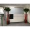 淮木办公家具接待台收银台吧台柜台迎宾台公司办公桌简约吧台前台_1 3.9-4.0米