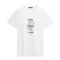 GXGT恤男装夏季男士时尚修身流行休闲潮流白色印花短袖T恤 190/XXXL 白色