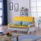淮木沙床折叠床可折叠沙床1.5客厅单人1.2米实木双人小户型贵族版1.5米真皮靠背+2厘米_2 浪漫田园1.5米2厘米乳胶5厘米海绵