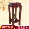 花架实木中式客厅吊兰榆木仿古绿萝整装方形室内架子古典简约阳台_8 A款（30*80）精品老红木色