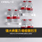 免打孔厨房调料架壁挂旋转多功能置物架厨房用品收纳转角架子_6 71479-厨卫双用两层旋转置物架