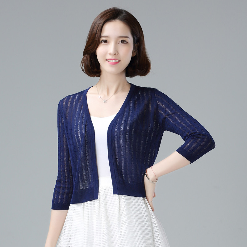 恒源祥女开衫+TM50E60115 XXL 藏青