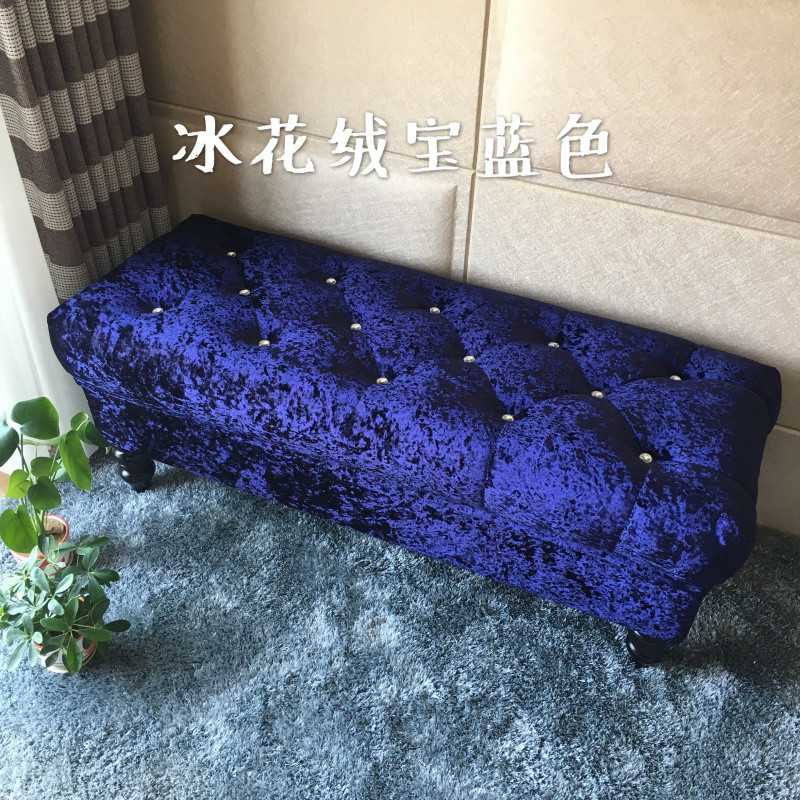 时尚欧式试换鞋凳贵妃凳储物床尾凳服装店休息凳鞋店商场沙发长凳_6 150*45*45不储物颜色留言