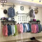 服装店衣架展示架上墙壁挂铁艺童装女装店货架服装陈列架欧式复古_6 【正挂】长120厘米
