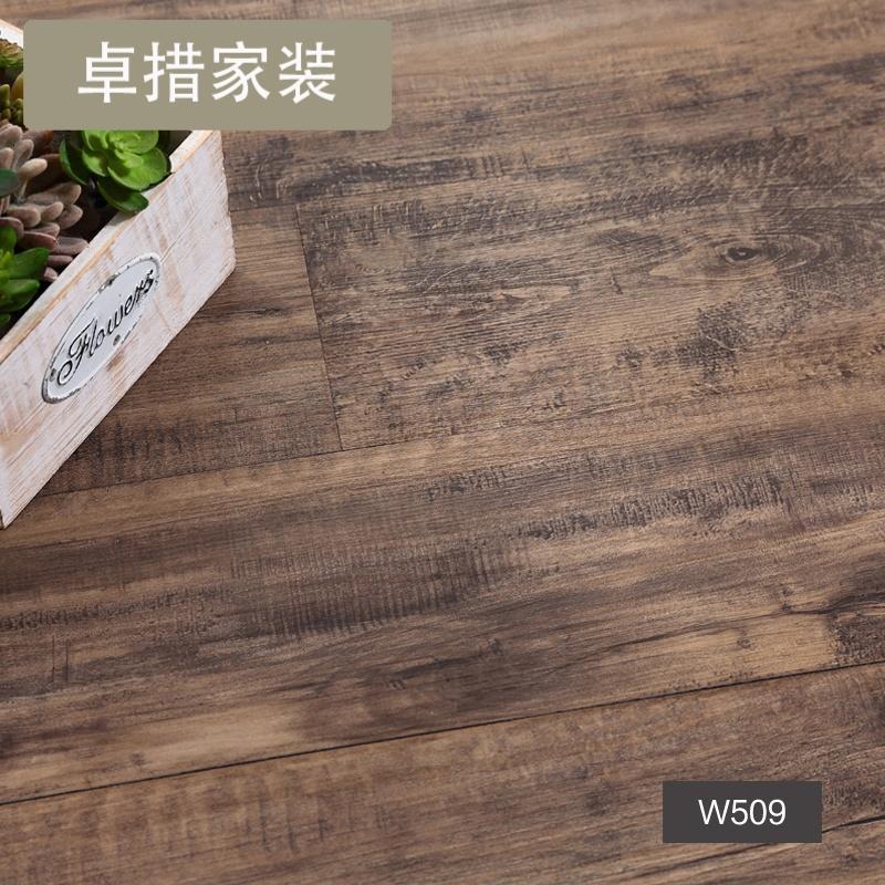 壹德壹系列 Pvc自粘地板革木纹复古风卧室家用室内耐磨加厚防水免胶地胶贴纸 5 默认尺寸深木纹 509图片 高清实拍图 苏宁易购