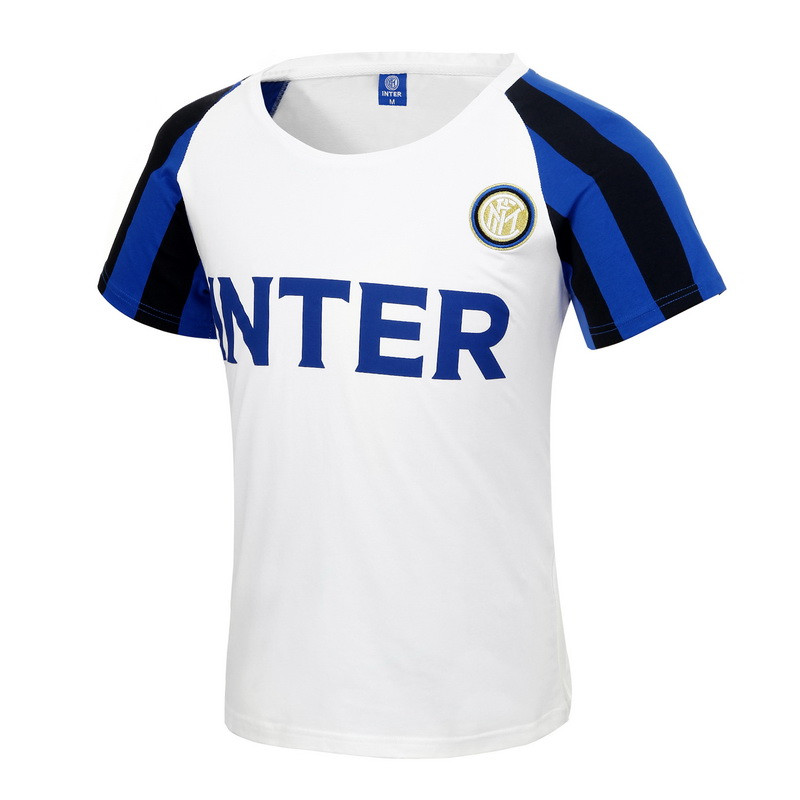国际米兰足球俱乐部男款官方文化衫(棉氨材质)-白色(Inter Milan)