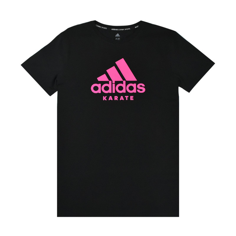 阿迪达斯跆拳道adidas休闲男装圆领运动短袖速干跑步T恤ADICTK-BKR-1 2XL ADICTK-BKR-1