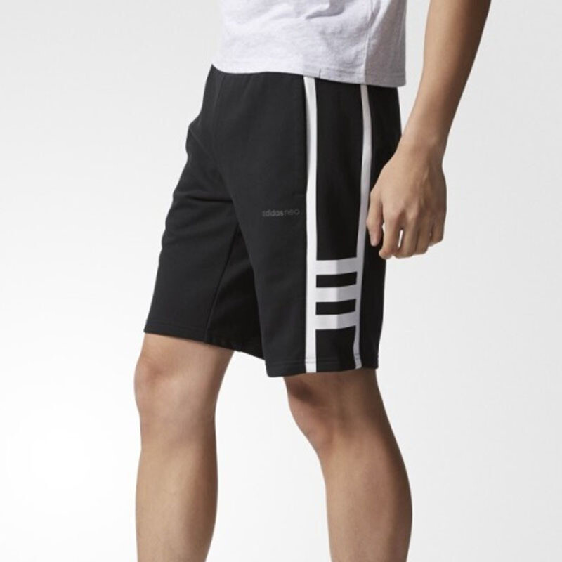 adidas阿迪达斯Neo运动裤男子休闲透气短裤-BQ0492 2XL 默认颜色