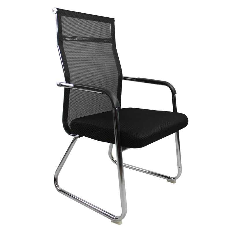 【万保】办公家具 职工办公椅 弓形网椅 舒适透气电脑椅 会议椅 培训椅 现代简约