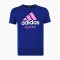 阿迪达斯adidas跆拳道新款男装训练跑步短袖运动休闲T恤-ADICTT_0 L（成人） ADICTK-DBUP