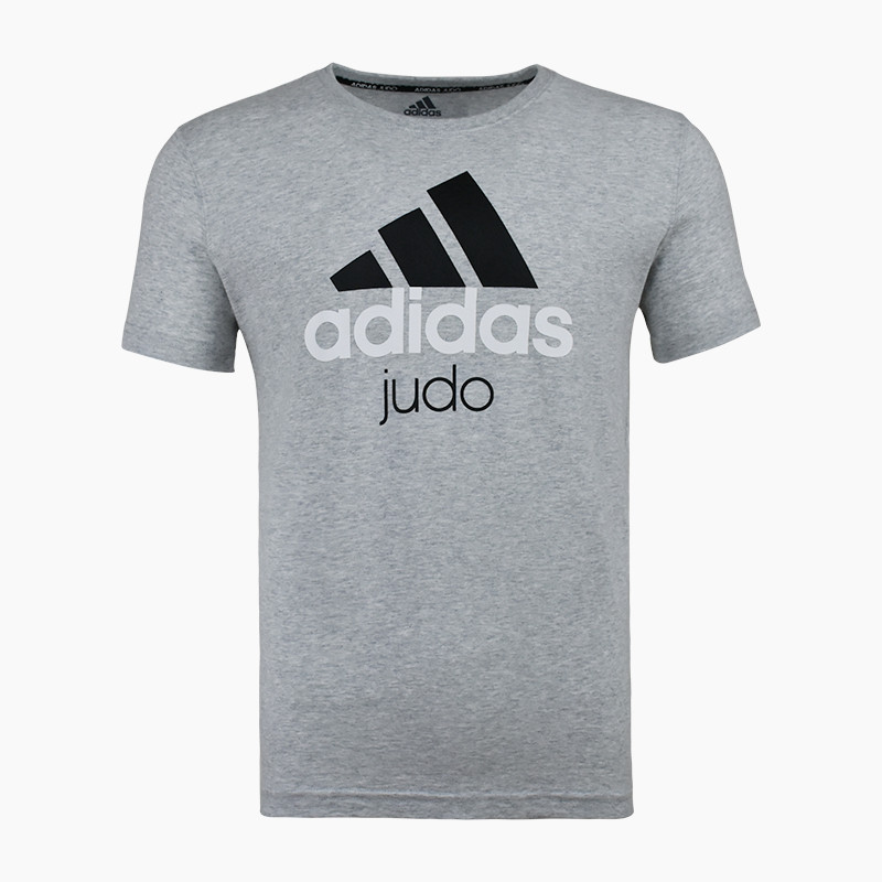 阿迪达斯adidas跆拳道新款男装训练跑步短袖运动休闲T恤-ADICTT_0 XL（成人） ADICTJ-GYBK