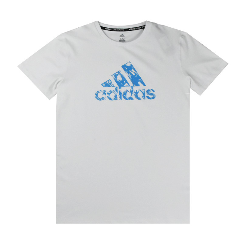阿迪达斯adidas跆拳道新款男装训练跑步短袖运动休闲T恤-ADICTT_0 3XL ADITSG2SMU-WBU-1（新款）