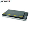 中晶（MICROTEK) ScanMaker i360 中晶平板式A4轻薄高速扫描仪高清家用文档平板式扫描仪黑色