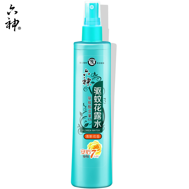 六神 喷雾 驱蚊 花露水 80ml（单位:瓶）