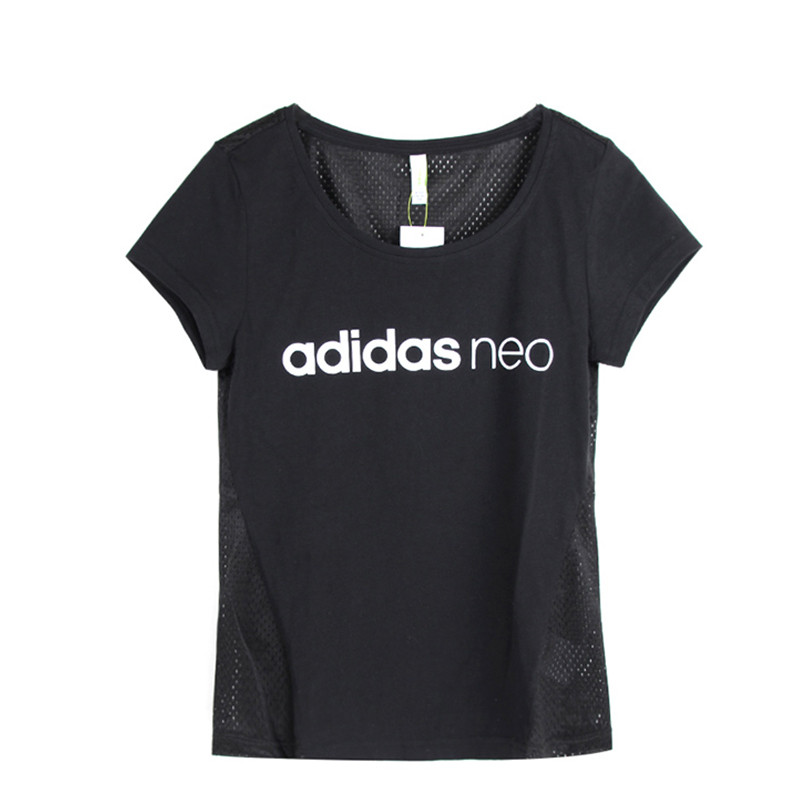 Adidas 阿迪NEO 女子 LOGO 短袖 CD6648 CD6648 2XL