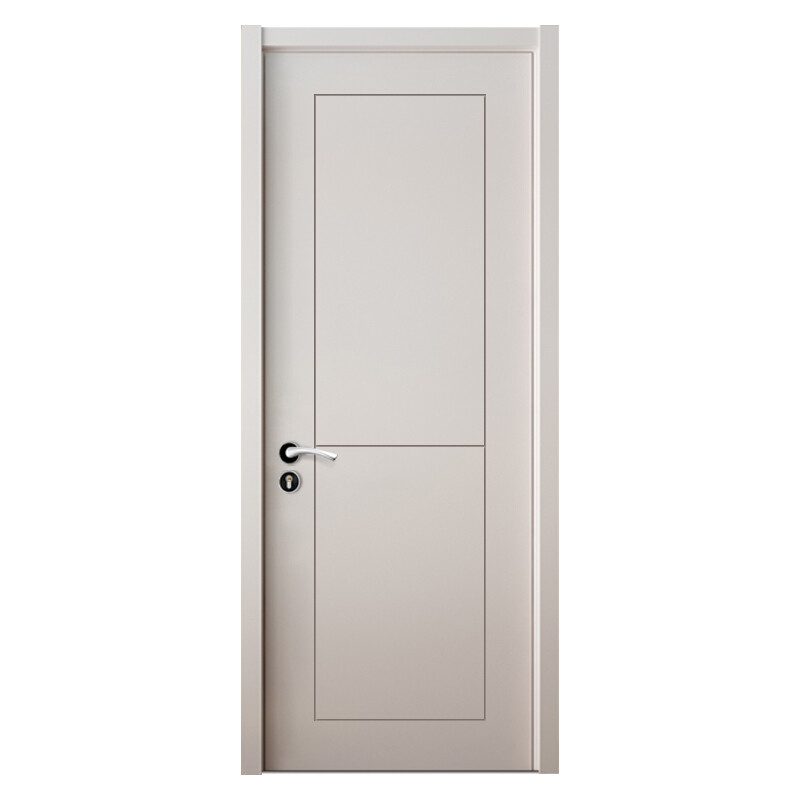 塞纳春天木门卧室门实木复合免漆门室内套装门194 烤漆混油白