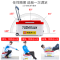 渔之源多功能便携钓箱42L台钓箱加大加厚四角升降2018新款钓鱼箱 抹香鲸多功能黑色+剑齿虎地插