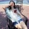 2017新款丝巾女士夏季披肩围巾两用海边旅游沙滩巾防晒纱巾_17 雪花素色-浅紫色