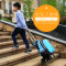 小学生拉杆书包3-5年级男孩儿童6-12周岁女孩防水免洗4两用可拆卸_14 大号粉色高脚三轮拉杆书包