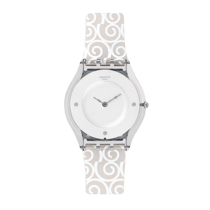 斯沃琪(SWATCH)手表 纤薄系列 树脂表带 石英女士腕表 SFE101 SFE101