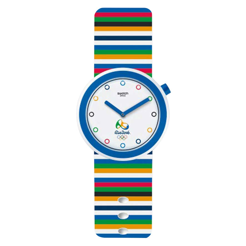 斯沃琪(Swatch)瑞士手表 POP系列 树脂皮带 休闲时尚 石英男女通用表PNZ100 PNZ100