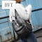 BVT双肩包女新款韩版双肩书包女时尚潮流背包女黑色_1 默认颜色