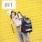 BVT夏季新款女包印花休闲双肩包学院风书包双肩背包旅行包款一五角星 款一五角星