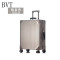 BVT铝镁合金旅行箱静音万向轮行李箱20寸登机箱海关锁密码箱 24寸 玫瑰金