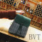 BVT新款女包格子小双肩包女校园撞色呢子小背包旅行小包包潮 黑色