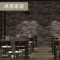 复古立体砖纹墙纸仿古红砖白砖砖块砖头防水怀旧壁纸餐厅咖啡室3D_1 LFT371506
