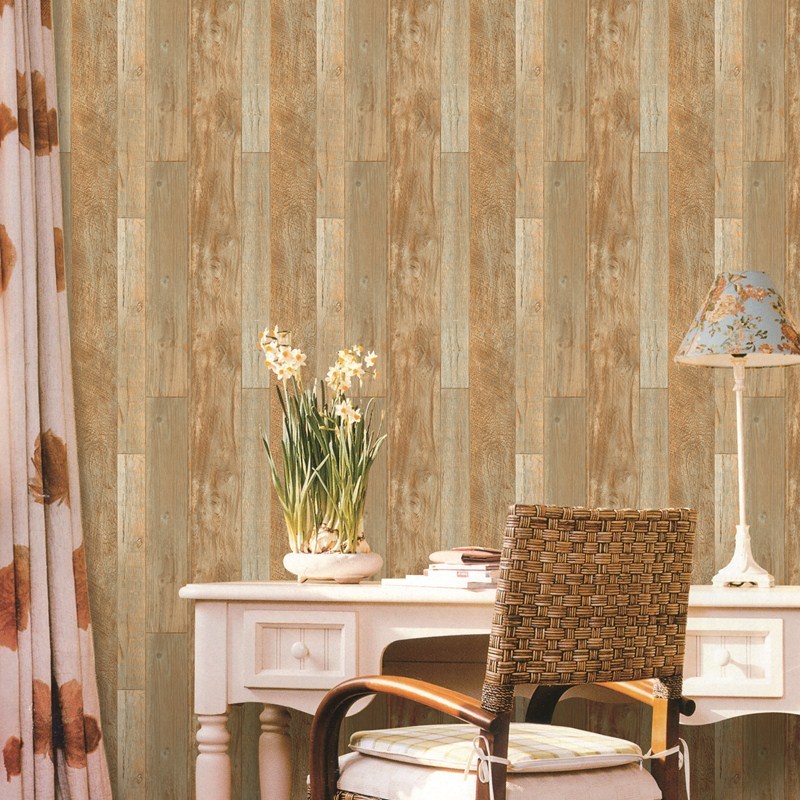 木纹木板纹树皮纹木头纹中式墙纸客厅餐厅快餐店会议室背景 5507