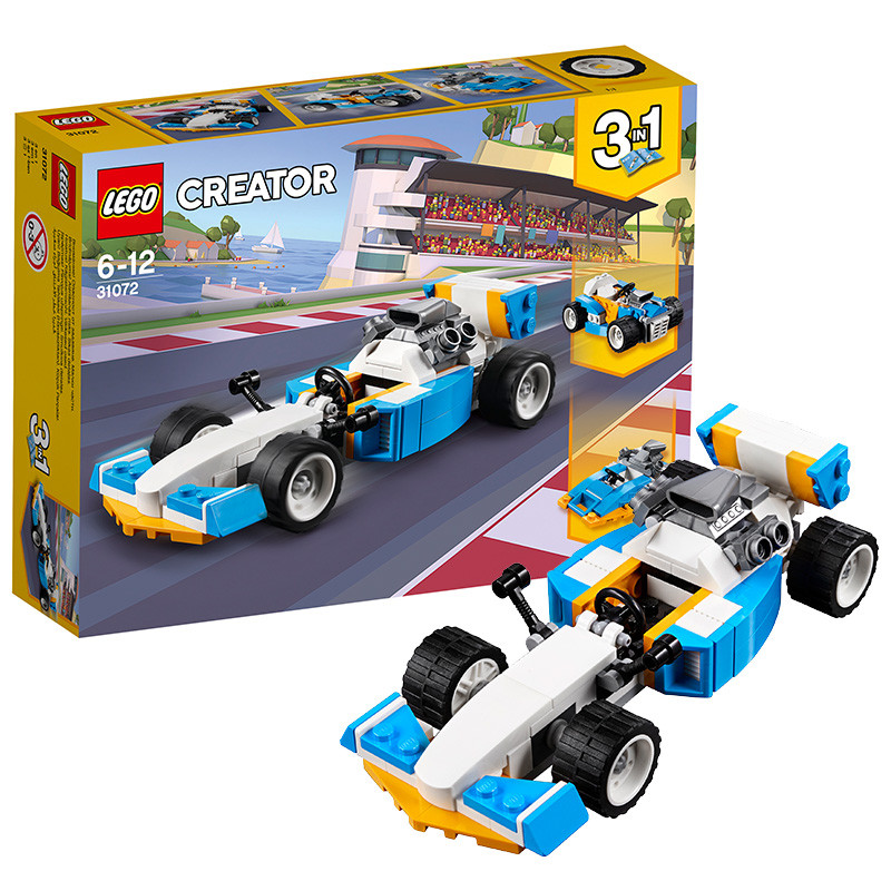 LEGO 乐高 Creator创意百变系列 雷霆赛车 31072