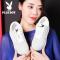 PLAYBOY/花花公子女鞋运动鞋女跑步鞋时尚新款内增高韩版百搭网面户外休闲鞋KZ 灰色 37