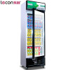 乐创（lecon）商用展示柜 310L 冷藏饮料柜 冰柜立式冰箱 单门直冷