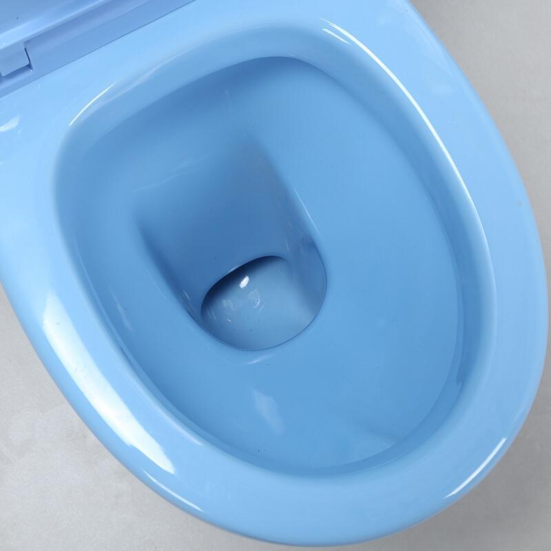 幼儿园彩色儿童坐便器彩色马桶陶瓷小孩小号马桶彩色陶瓷坐大便池白色