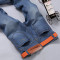 夏季男士牛仔裤直筒舒适商务休闲裤 40(3尺) xbl-625蓝色